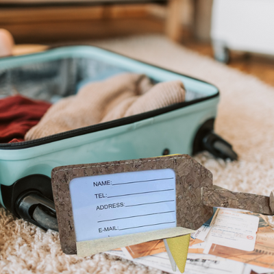 Étiquette valise Personnalisée Liège