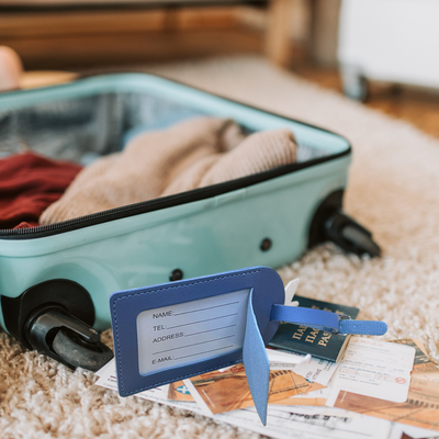 etiquette valise à personnaliser