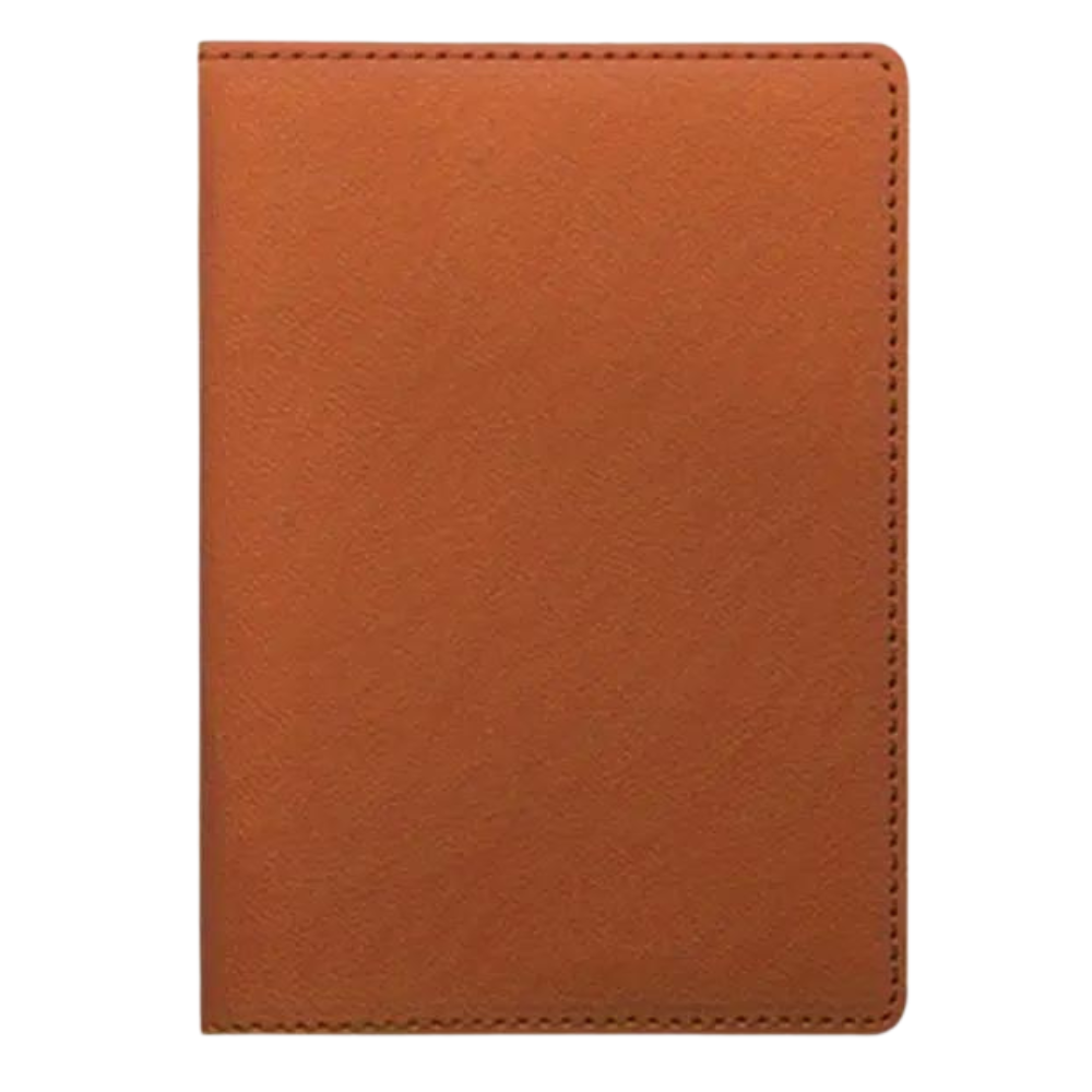 Protège-Passeport Personnalisé Marron - Voyagez avec 