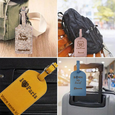 etiquette valise à personnaliser