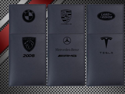 Protège Carte Grise et Documents Fiat – Accessoire Auto Personnalisé, Cadeau Idéal pour Passionnés