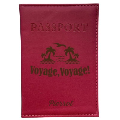 protege passeport fuschia