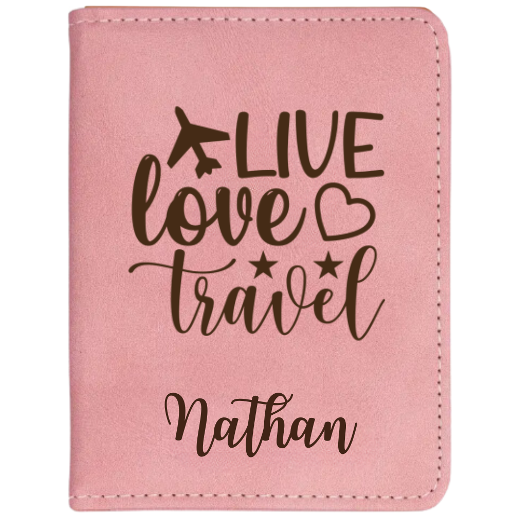 Funda para Pasaporte Gris Personalizada grabada en nuestro taller